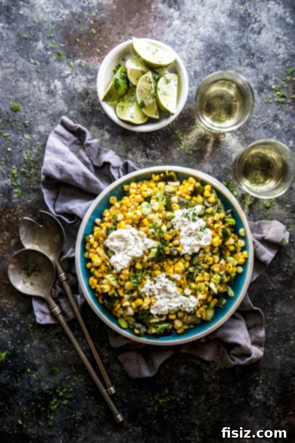 Smoky Corn & Creamy Burrata Poblano Salad 5 Grilled Corn Burrata and Poblano Salad Ready to Serve