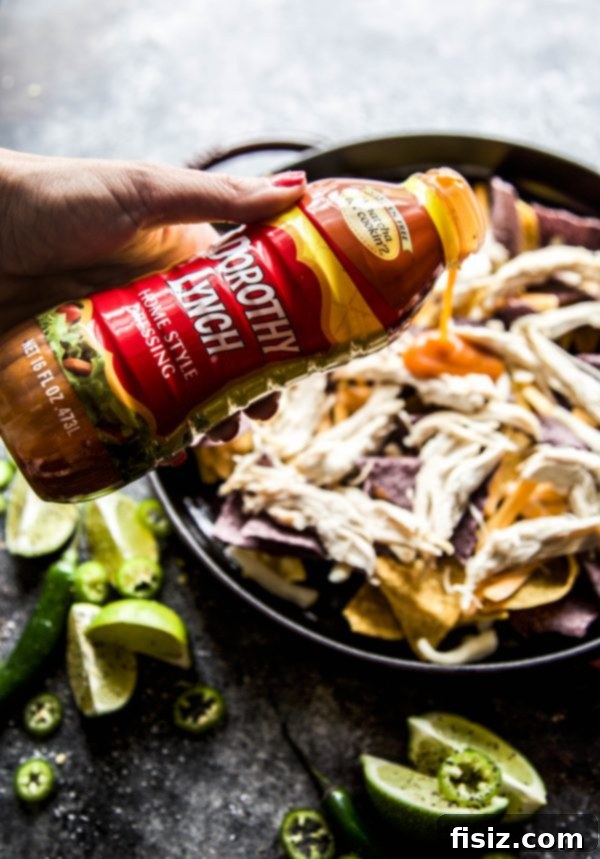 Dorothy Lynch Chicken Enchilada Nachos 5 Ingredients for Dorothy Lynch Chicken Enchilada Nachos