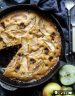 Sweet and Salty Apple Chocolate Skillet Delight 7 img 27008 6