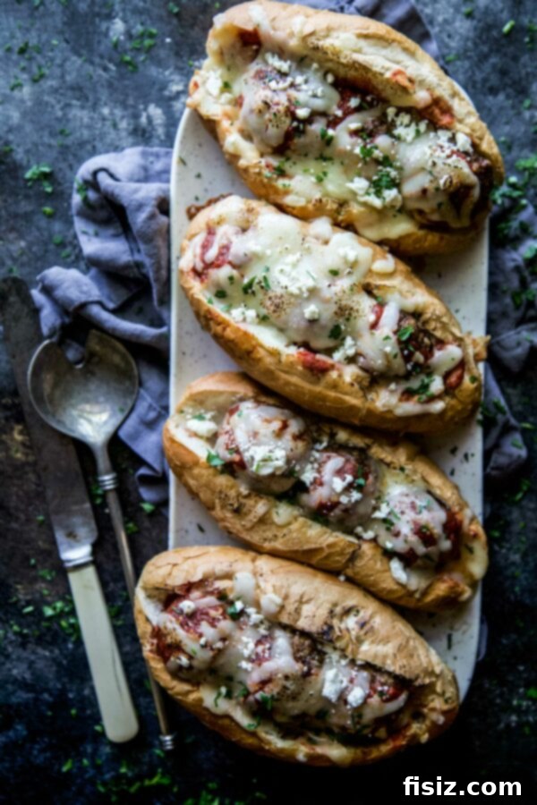 Aromatic Turkish Meatball Subs 2 Flavorful Turkish Spiced Meatball Subs, a perfect blend of spices and tender meat, nestled in a soft roll