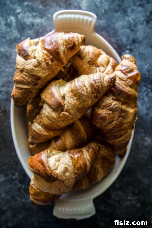 Baked Chocolate Pumpkin Croissant French Toast 5 Overnight Chocolate Pumpkin Croissant French Toast Bake