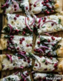 Vibrant Winter Greens and Pomegranate Pizza 6 img 27323 5