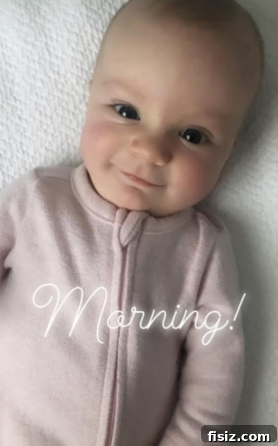 What Does Your Morning Look Like 3 A child's joyful morning smile, symbolizing a positive start to the day