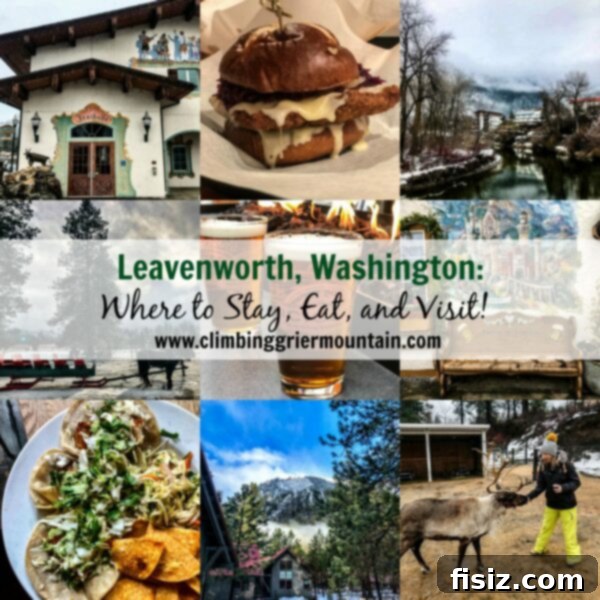 Leavenworth Washington A Bavarian Adventure Guide Stay Dine Explore 2 Leavenworth's charming Bavarian village atmosphere at dusk.