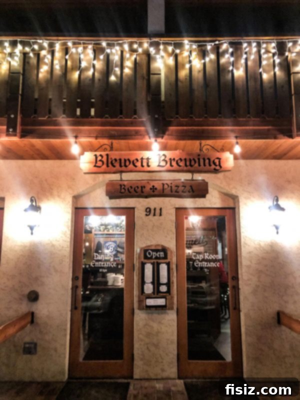 Leavenworth Washington A Bavarian Adventure Guide Stay Dine Explore 21 Interior of Blewett Brewing with beer taps and seating.
