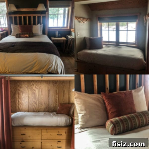 Leavenworth Washington A Bavarian Adventure Guide Stay Dine Explore 7 Cozy twin beds in an alcove room at Sleeping Lady Resort.