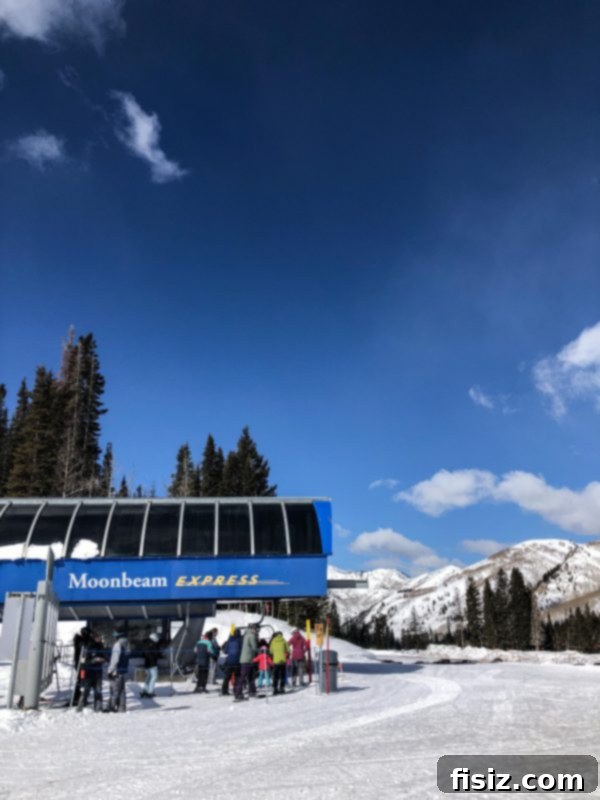 Solitude Mountain Resort: The Ultimate Family Getaway 11 Beginner skiers learning on the bunny hill at Moonbeam base area, Solitude