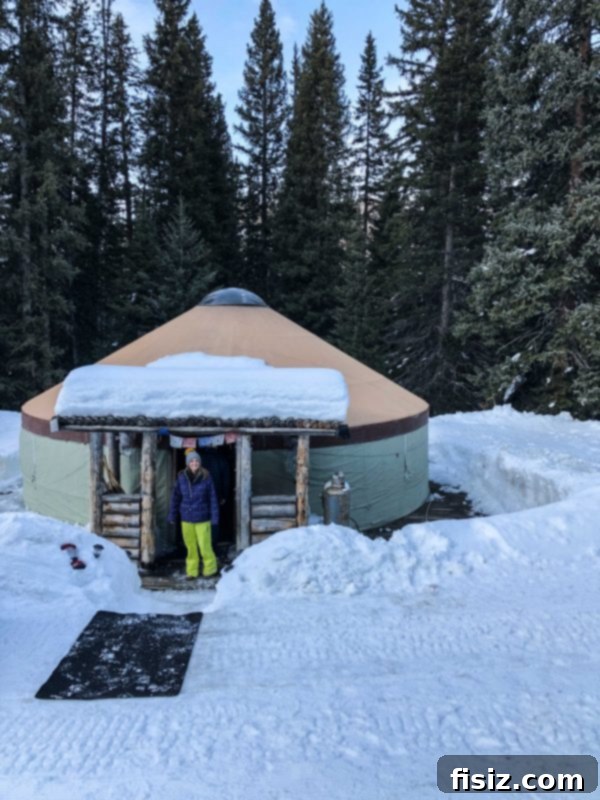 Solitude Mountain Resort: The Ultimate Family Getaway 22 The charming Yurt restaurant nestled in a snowy forest, offering a unique dining experience