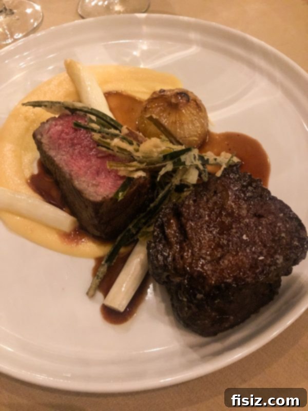 Solitude Mountain Resort: The Ultimate Family Getaway 26 Delectable third course featuring beef short rib and Wagyu steak at The Yurt