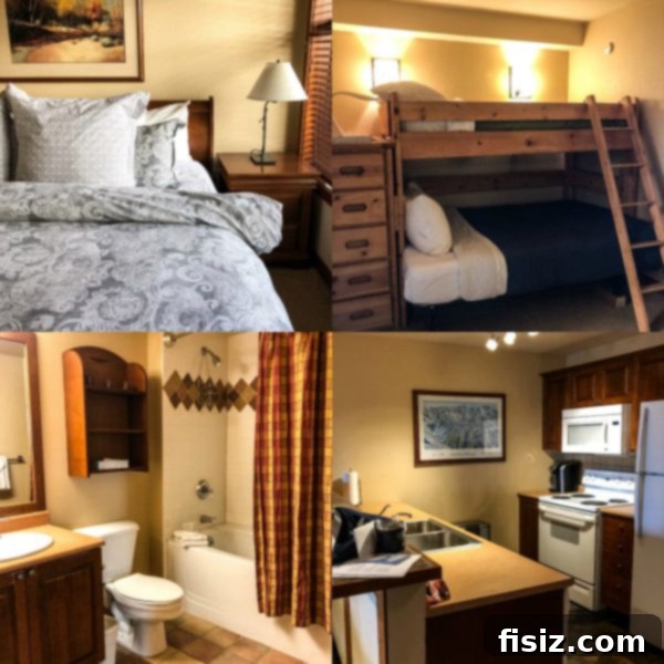 Solitude Mountain Resort: The Ultimate Family Getaway 5 Cozy dining area and kitchen in a Powderhorn Lodge condo