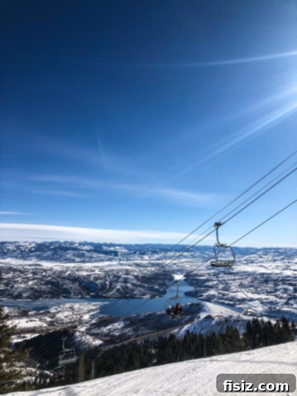 Deer Valley: The Ultimate Family Weekend 13 Panoramic mountain views from the ski slopes of Deer Valley, showing majestic peaks and clear skies