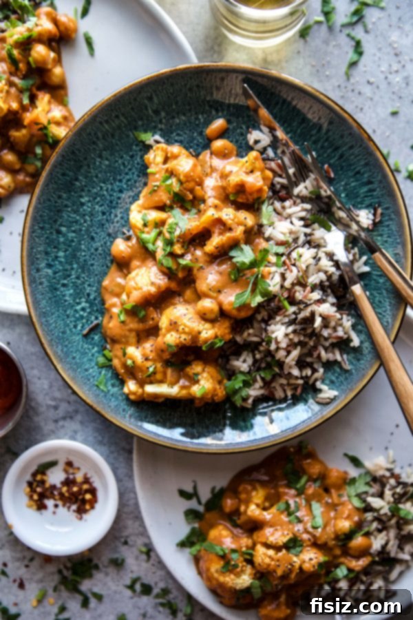 Golden Butter Cauliflower with Wild Rice 3 Close-up of roasted Butter Cauliflower florets