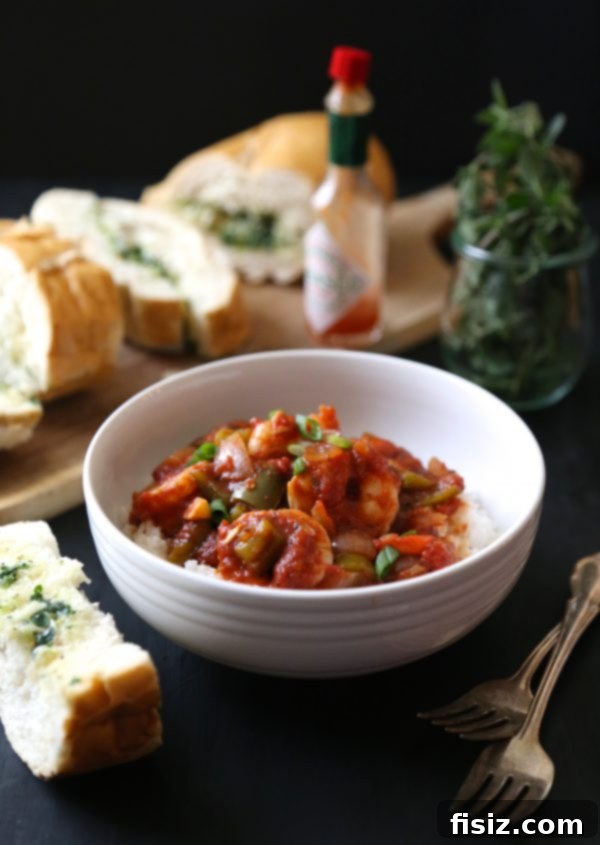 Po'Boy Wedge Salad 13 Comforting Slow Cooker Shrimp Creole served with Garlic Bread