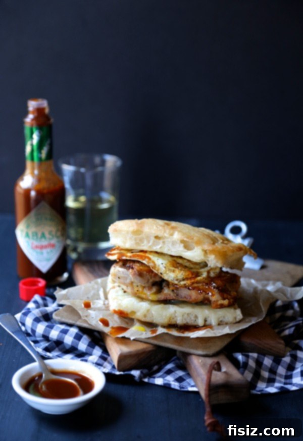 Po'Boy Wedge Salad 10 Crispy Chicken Slider with Fried Egg and Chipotle Tabasco Sauce