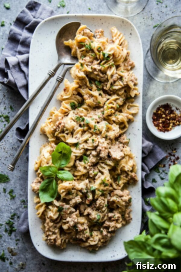 Creamy Mustard Lentil Pasta 2 Flavorful Lentil Pasta with Creamy Mustard Sauce