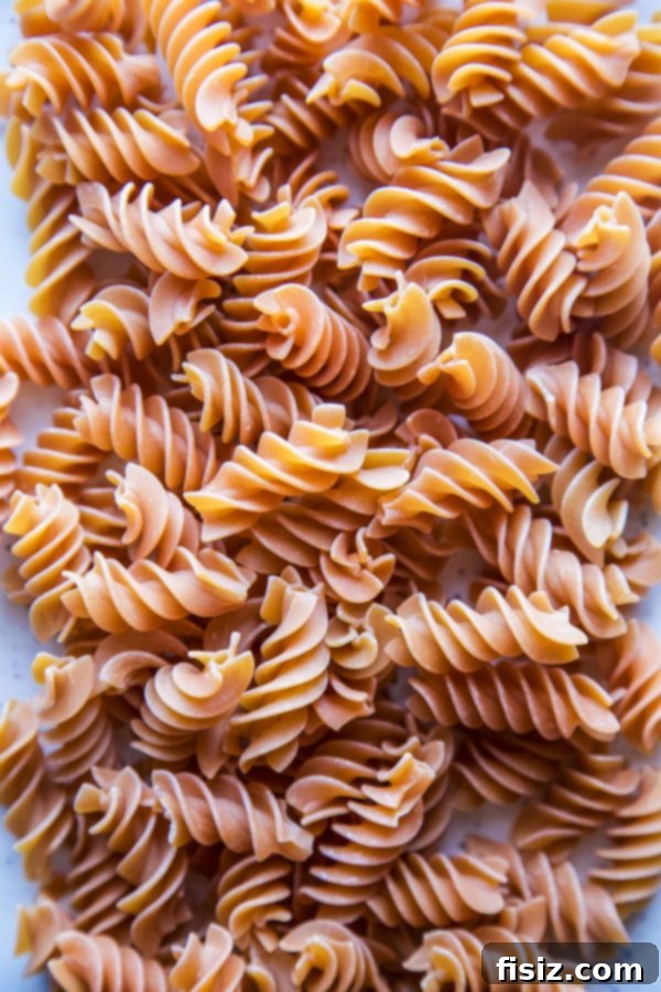 Creamy Mustard Lentil Pasta 4 Lentil Pasta with Creamy Mustard Sauce, ready to serve
