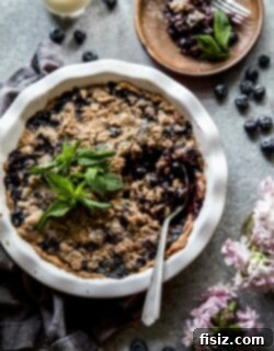 Cardamom-Kissed Blueberry Crumble Pie 7 Recipe card image for Cardamom Blueberry Crumble Pie
