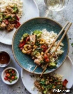 Sticky Honey Garlic Chicken Stir Fry 7 img 29249 6