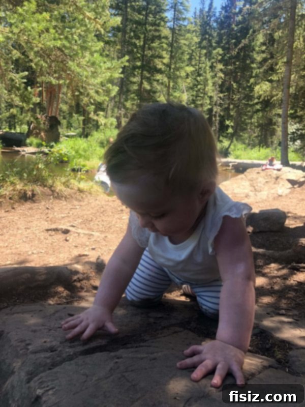 Ten Months of Life with Charlie 9 Charlie playing in the dirt