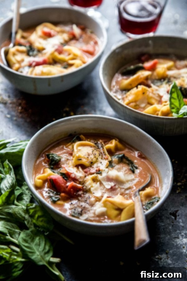 Quick Parmesan Tomato Delight 3 Easy Parmesan Tomato Soup simmering in a Dutch oven on the stove