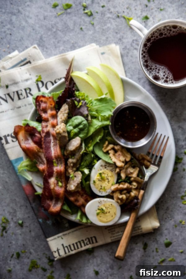 Rustic Morning Salad 2 Country Breakfast Salad