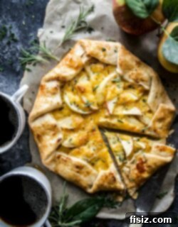 Honeycrisp Tart with Sharp Cheddar and Rosemary Honey 7 Honeycrisp Tart with Cheddar & Rosemary Honey recipe image