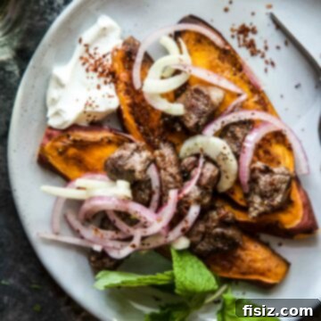 Sweet Potato Moroccan Lamb Bowls recipe image