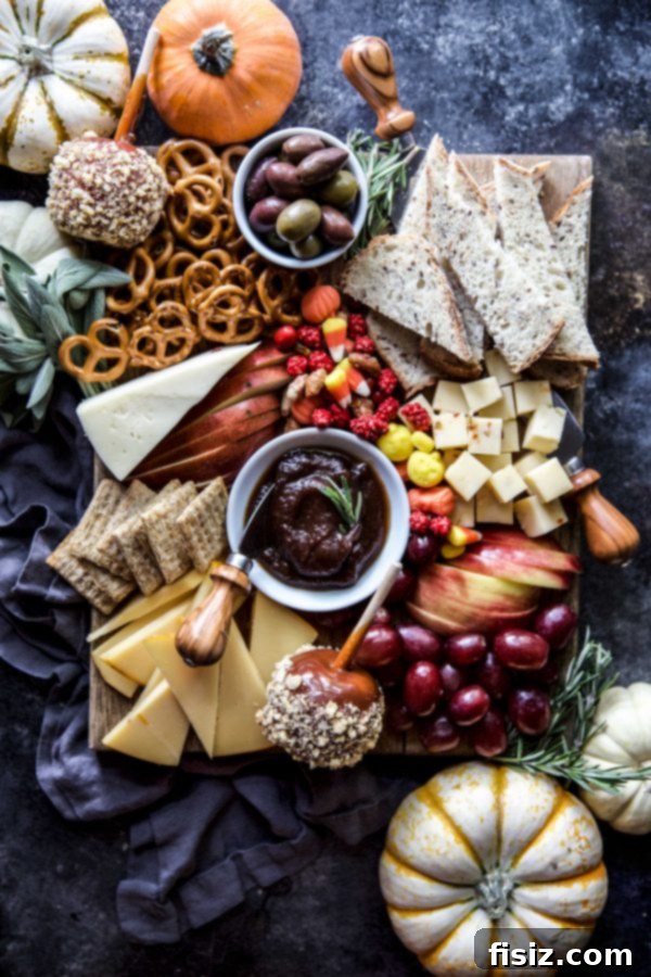 Autumn Bounty Platter 8 Another view of the delicious Harvest Charcuterie Board.