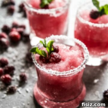 Easy Mistletoe Margaritas