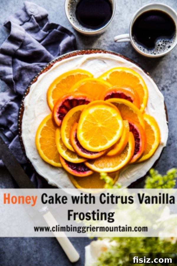 Honey Citrus Vanilla Cake 7 www.climbinggriermountain.com