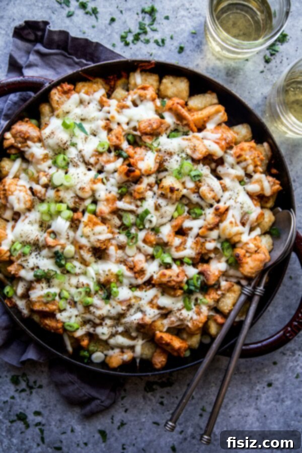 Spicy Thai Chicken Totchos 2 thai chicken totchos www.climbinggriermountain.com