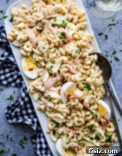 Zesty Deviled Egg Chickpea Pasta Salad 8 img 30752 7