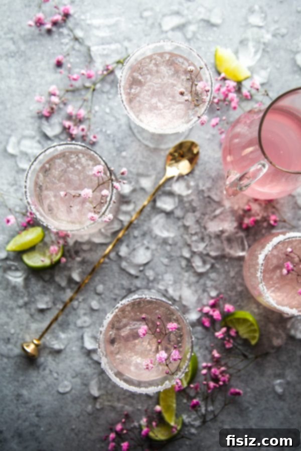 Sparkling Rosé Margaritas 6 Make-Ahead Pink Champagne Margaritas for Parties