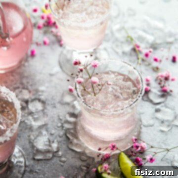 Sparkling Rosé Margaritas 8 Pink Champagne Margaritas www.thecuriousplate.com