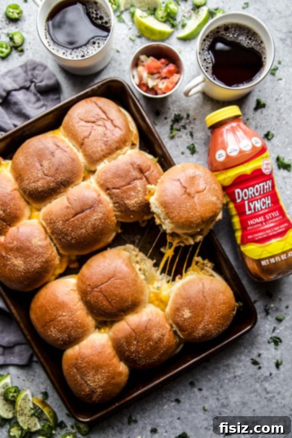 Dorothy Lynch Fajita Baked Breakfast Sliders 2 Delightful Fajita Baked Breakfast Sliders made with Dorothy Lynch Dressing