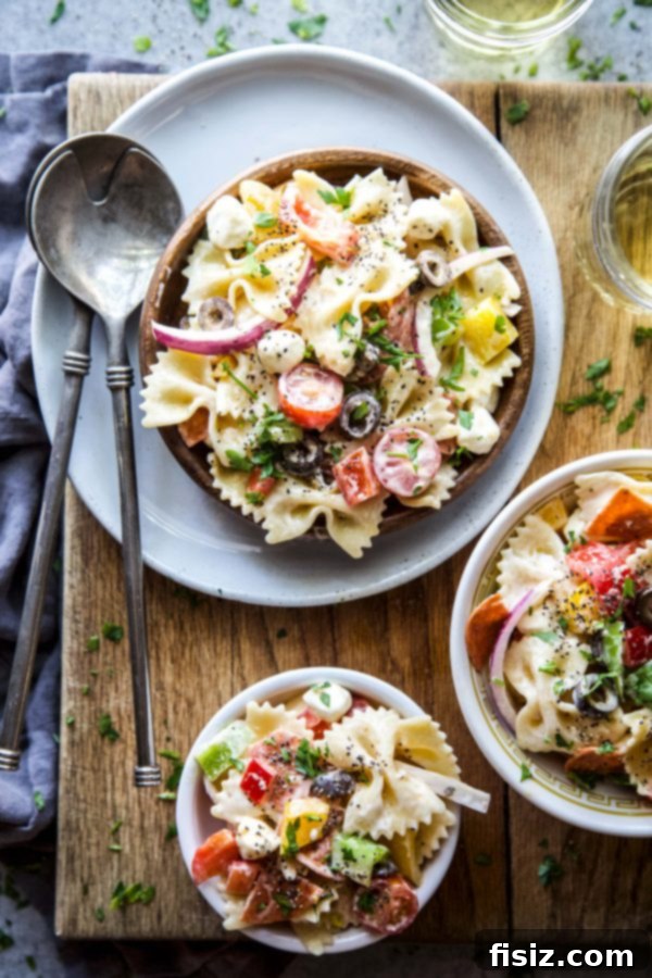 Effortless Pizza Pasta Delight 6 easy pizza pasta salad