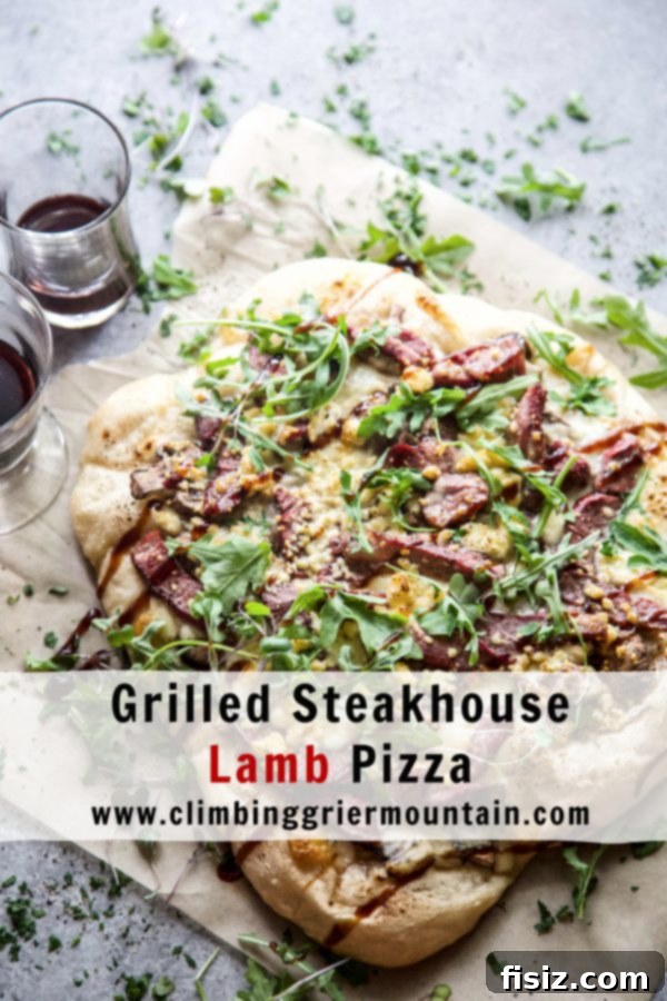 Chargrilled Lamb Steak Pizza 9 Grilled Steakhouse Lamb Pizza www.climbinggriermountian.com