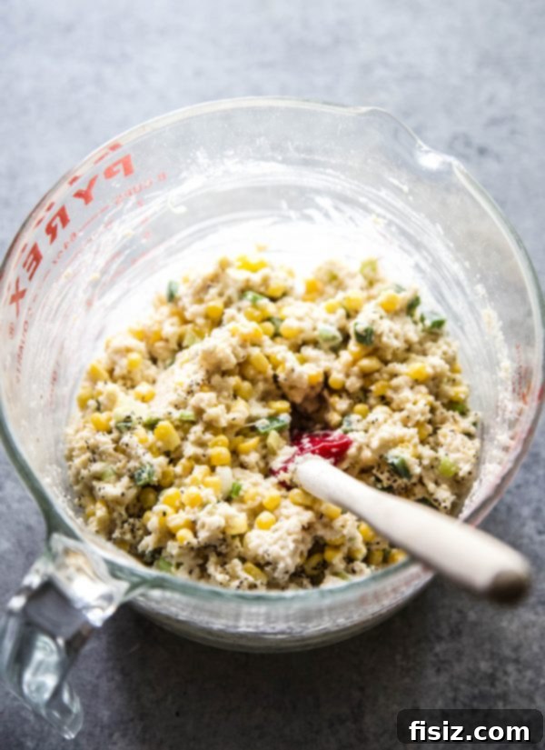 Jalapeno Popper Inspired Crab Cakes 4 Bowl of crab cake mixture before forming patties