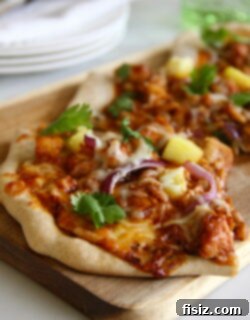 Barbecue Chicken, Pineapple, and Red Onion Pizza 2 Barbecue Chicken, Pineapple, and Red Onion Pizza