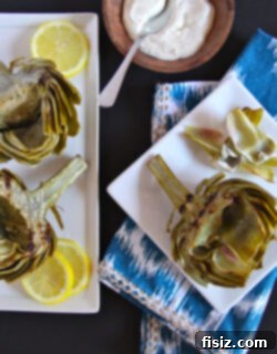 Friday's Flame-Kissed Artichokes with Tangy Lemon Aioli 2 img 41 5