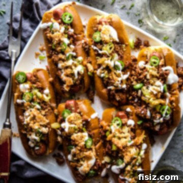 Loaded Chorizo & Kimchi Hot Dogs