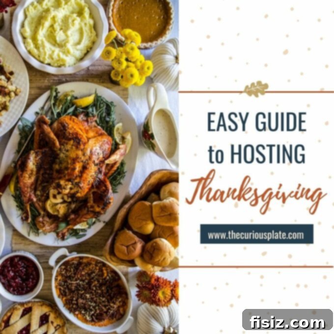 Stress Free Thanksgiving Hosting Your Free Printable Checklist 2 Easy Guide to Hosting Thanksgiving Dinner planning timeline