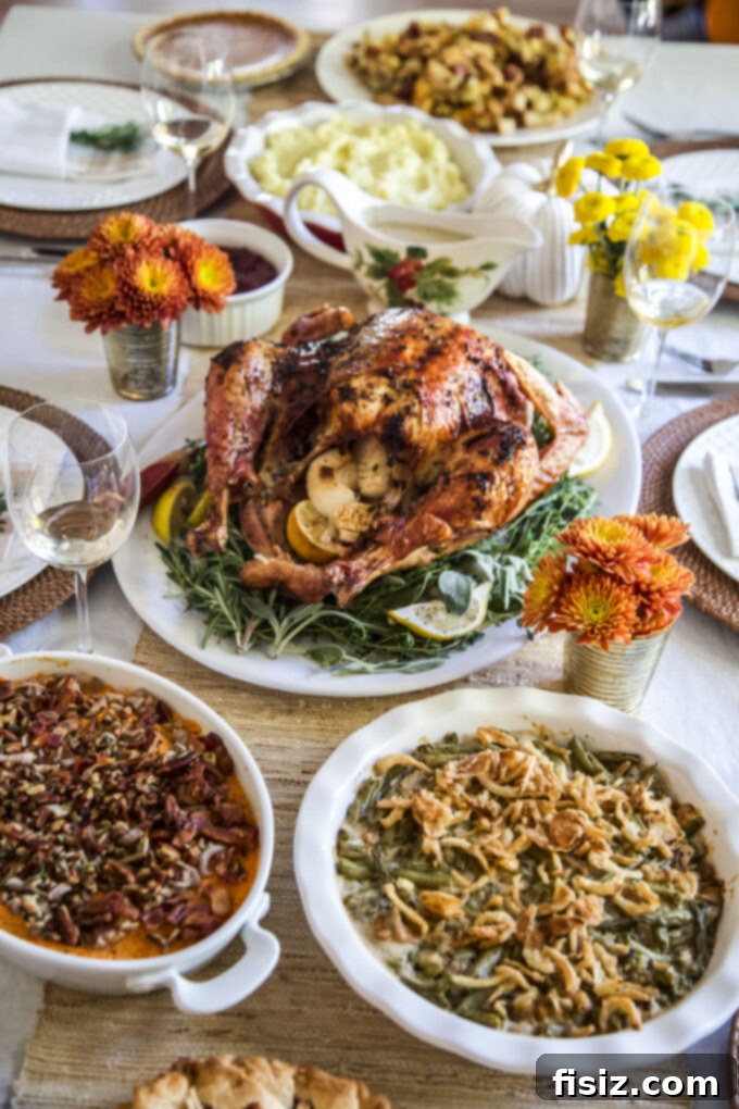 Stress Free Thanksgiving Hosting Your Free Printable Checklist 8 Thanksgiving table setup inspiration and decor ideas