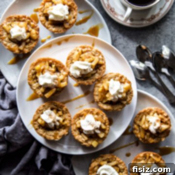 apple pie cookie cups
