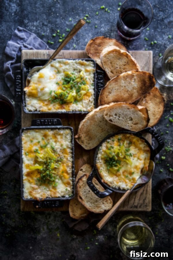 My December Making Lineup 9 Baked Three Cheese Onion Dip