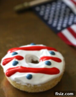 Patriotic Marshmallow Baked Doughnuts 2 img 4807 5