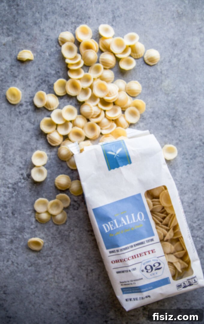 Irresistible One-Pot Chili Mac and Cheese 4 Orecchiette pasta, perfect for hearty sauces