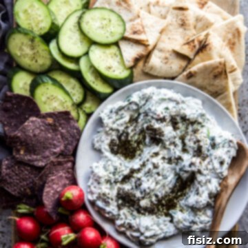 Minty Spinach Yogurt Dip 9 Spinach-Yogurt-Dip-with-Fried-Mint-