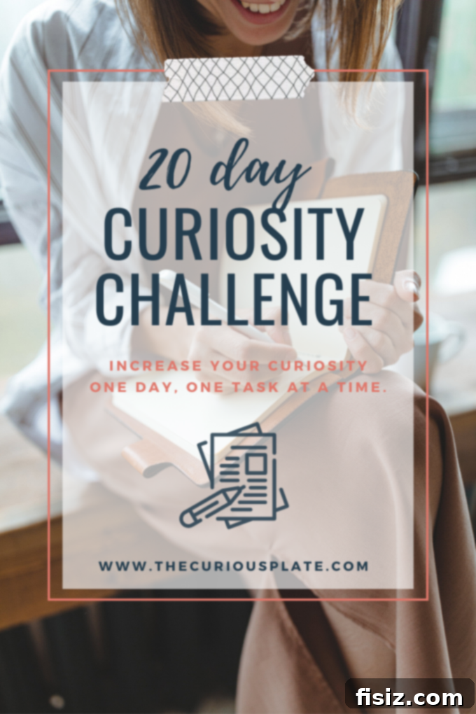 20 Day Curiosity Spark 2 20 Day Curiosity Challenge: Rediscover Your Wonder and Embrace Personal Growth