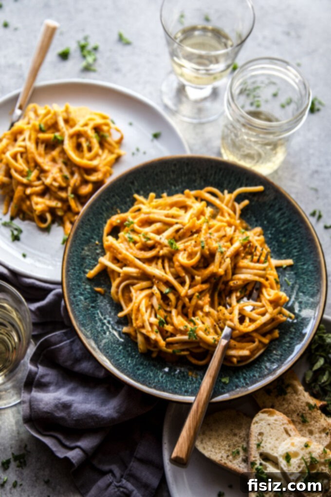 Smoky Chickpea Chipotle Pasta 6 Chipotle Chickpea Spaghetti served with fresh parmesan